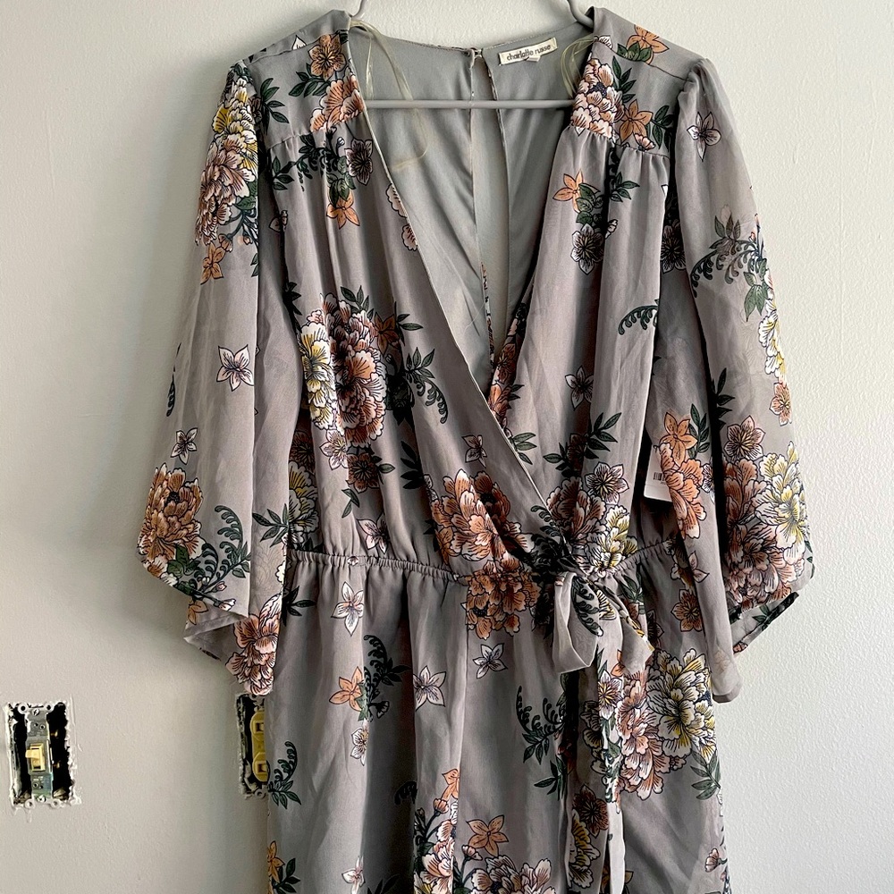Charlotte Russe Romper Dress new w tags